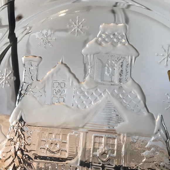 Arcoroc Welcome Home Christmas Plate Made In 🇫🇷 - Picture 3 of 8